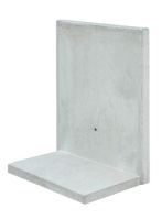 L-Stein ECKE unbewehrt 100x100x45x5cm