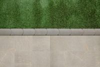 Rasenfix 22x12x4,5cm grau