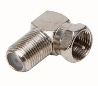 F-Winkelstecker 4,9mm 2 Stück
