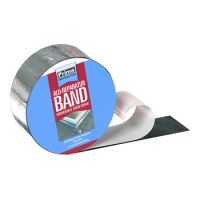 Prima Alureparaturband schwarz 15cm 10m