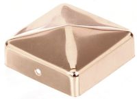 Pfostenkappe Kupfer 70x70 mm