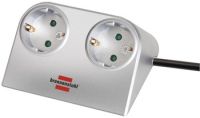 Tischsteckdose Desktop-Power silb.*D