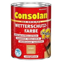 Wetterschutzfarbe CS sandgelb 750ml