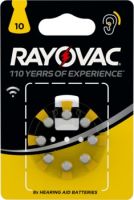 Knopfzelle Rayovac Hearing Aid 10 8er