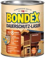 Bondex Dauerschutz Lasur Mahagoni 0,75L