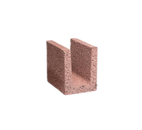 U-Schale fibotherm/Blähton 25x20,0x24,9