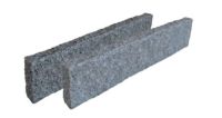 Granit Rasenkante hellgrau 5x25x100cm