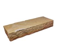 Sandstein Blockstufe beige-grau 14-16x35x100