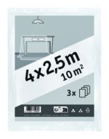 Abdeckfolie Standard 30qm 3St. 4x2,5m