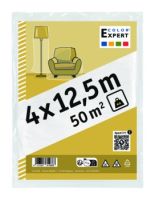 Abdeckfolie transparent 50qm 4x12,5m