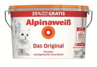 Alpinaweiß 10L + 25% Gratis