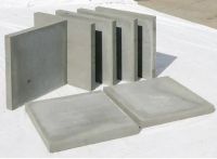 Betonplatten 50x50x7cm grau