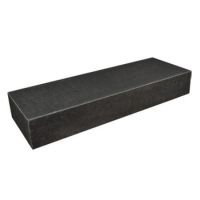 Basalt Blockstufe schwarz      15x35x100cm