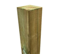 Kiefer-Pfosten Kreuzholz 7x7x270cm Kopf gerade