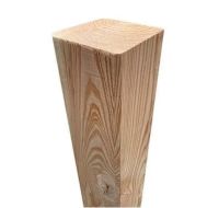 Lärche-Pfosten Kreuzholz 9x9x90cm Kopf gerade